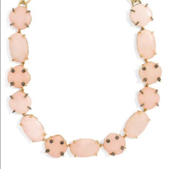 BaubleBar • Rose Quartz & Smoky Crystal Necklace - Picture 2 of 6
